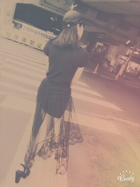 「Pink Flamingo（ピンクフラミンゴ）のアイテム」を使った、sakuraさん（レディース・162cm）の秋コーディネート