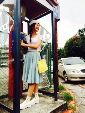 「Ballet.A（バレット　エー）のアイテム（トップス）」を使った、Ruby👯さん（レディース・162cm）の夏コーディネート
