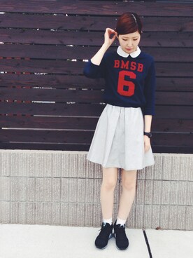 ささき。さん(レディース・161cm)の秋コーディネート