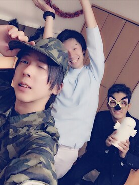 「ハロウィン」｜「アイテム（雑貨/ホビー）」を使った、Haruさん（メンズ・165cm）の秋コーディネート