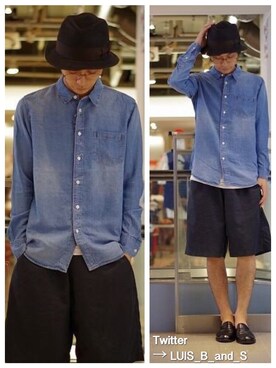 アライ@youtubeさん（メンズ・176cm）の夏コーディネート