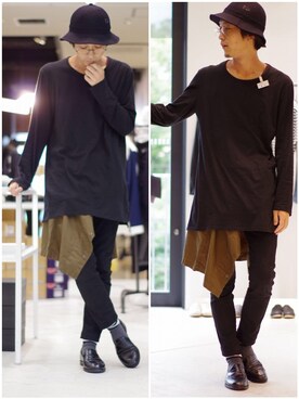 アライ@youtubeさん(メンズ・176cm)の夏コーディネート