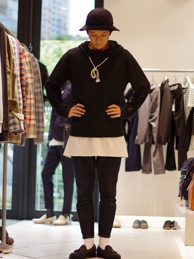 アライ@youtubeさん(メンズ・176cm)の秋コーディネート