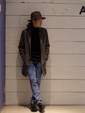 アライ@youtubeさん（メンズ・174cm）の秋コーディネート