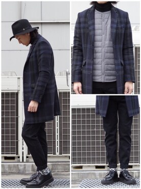 アライ@youtubeさん（メンズ・176cm）の秋コーディネート