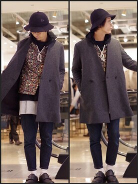 アライ@youtubeさん（メンズ・176cm）の秋コーディネート