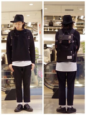 アライ@youtubeさん（メンズ・178cm）の冬コーディネート