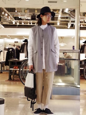 アライ@youtubeさん（メンズ・177cm）の冬コーディネート