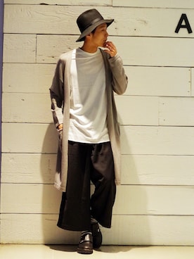 アライ@youtubeさん(メンズ・176cm)の秋コーディネート