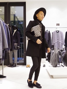 アライ@youtubeさん（メンズ・176cm）の秋コーディネート