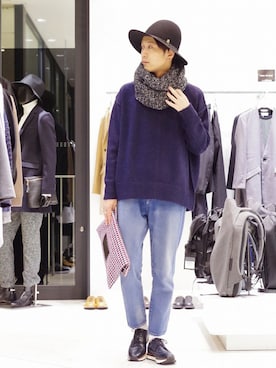 アライ@youtubeさん(メンズ・176cm)の秋コーディネート