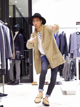 アライ@youtubeさん（メンズ・176cm）の秋コーディネート