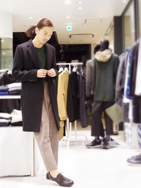 アライ@youtubeさん（メンズ・176cm）の秋コーディネート