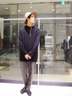 アライ@youtubeさん（メンズ・176cm）の秋コーディネート