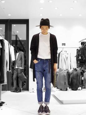 アライ@youtubeさん（メンズ・176cm）の春コーディネート