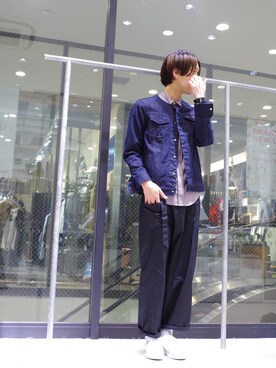 アライ@youtubeさん（メンズ・176cm）の春コーディネート