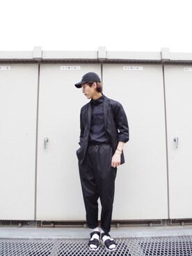 アライ@youtubeさん(メンズ・176cm)の春コーディネート