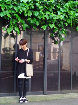 アライ@youtubeさん（メンズ・176cm）の春コーディネート