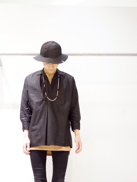 「Lui's（ルイス）のアイテム（アクセサリー）」を使った、アライ@youtubeさん（メンズ・176cm）の春コーディネート