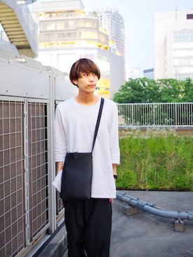 アライ@youtubeさん(メンズ・176cm)の春コーディネート