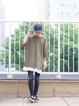 アライ@youtubeさん（メンズ・176cm）の夏コーディネート