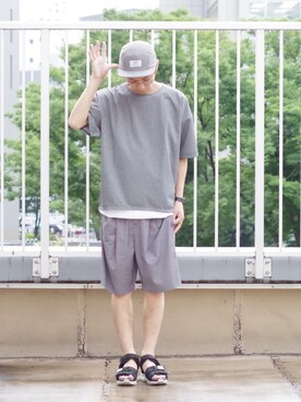 アライ@youtubeさん（メンズ・176cm）の夏コーディネート
