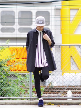 アライ@youtubeさん（メンズ・176cm）の夏コーディネート