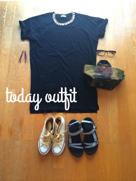 ♡mari♡さん（レディース・164cm）の夏コーディネート