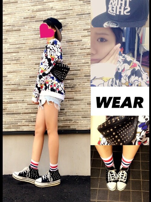 ちゃき H Mのスウェットを使ったコーディネート Wear