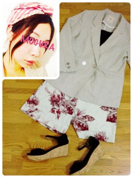 moguraさん（レディース・169cm）の夏コーディネート