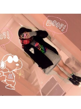 「アイテム（バングル/リストバンド）」を使った、MARINʚ♡ɞさん（レディース・156cm・10代）の秋コーディネート