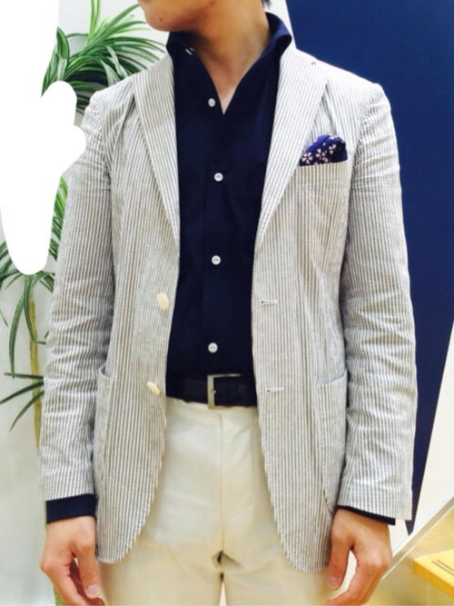 Inoue Yoshihiro｜THE SUIT COMPANYのシャツ・ブラウスを使ったコーディネート - WEAR