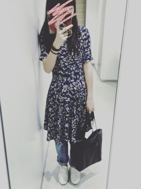 「STUDIOUS（ステュディオス）のアイテム（腕時計）」を使った、i kan さん（レディース・165cm）の秋コーディネート
