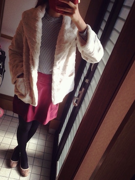 megmilkさん（レディース・173cm）の秋コーディネート