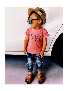 iks3crazyさん（キッズ・90cm）の春コーディネート