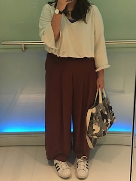 キャシーさん(レディース・160cm)の秋コーディネート