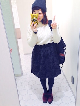 あいあい。さん（レディース・157cm）の冬コーディネート