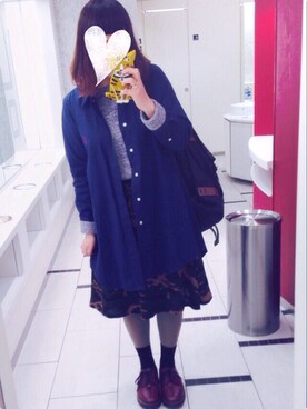 「タイツ×靴下」｜「アイテム（その他シューズ）」を使った、あいあい。さん（レディース・157cm）の冬コーディネート