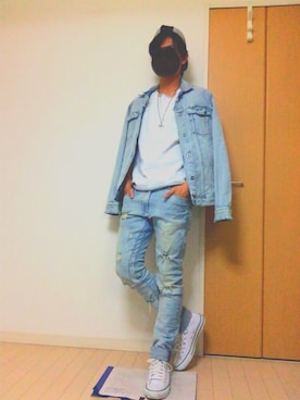 あきさん（メンズ・170cm）の春コーディネート
