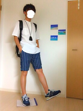 あきさん（メンズ・170cm）の夏コーディネート