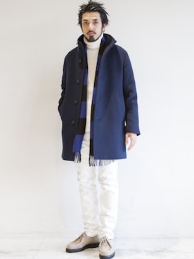 マッツィーリ エリックさん(メンズ・177cm)の冬コーディネート