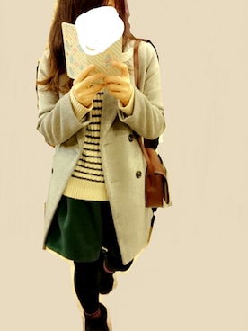 小牧さん（レディース・160cm）の冬コーディネート