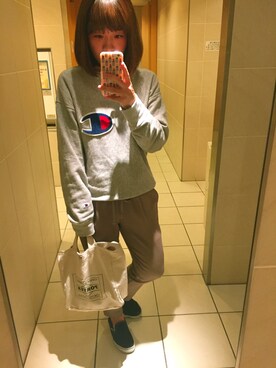 「スエット」｜cさん（レディース・161cm）の秋コーディネート