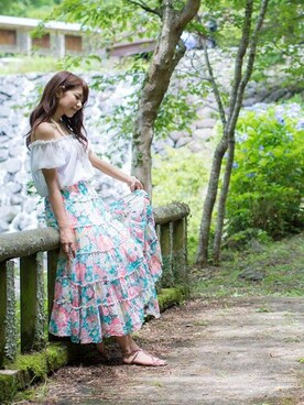 りなっぺさん（レディース・161cm）の夏コーディネート