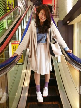 りなっぺさん（レディース・161cm）の春コーディネート