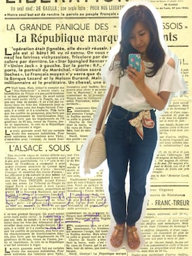 りなっぺさん（レディース・161cm）の秋コーディネート