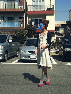 「AS KNOW AS plus（アズノゥアズプラス）のアイテム」を使った、Yuahさん（レディース・165cm）の春コーディネート
