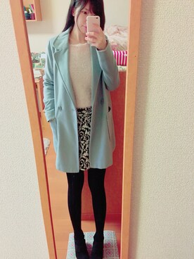 halさん（レディース・152cm）の冬コーディネート