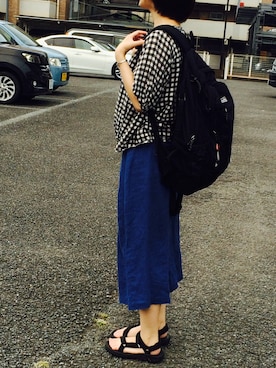 kimoriさん（レディース・165cm）の夏コーディネート