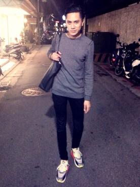 「NIKE（ナイキ）のNike Air Max Lunar 90（スニーカー、その他）」を使った、TRISTANさん（メンズ・173cm）の秋コーディネート